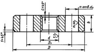 Фланец резьбовой