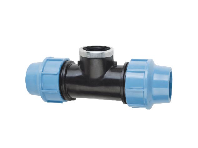 Тройник с внутренней резьбой 90 градусов